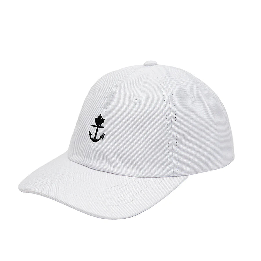 White Performance Classic Dad Hat