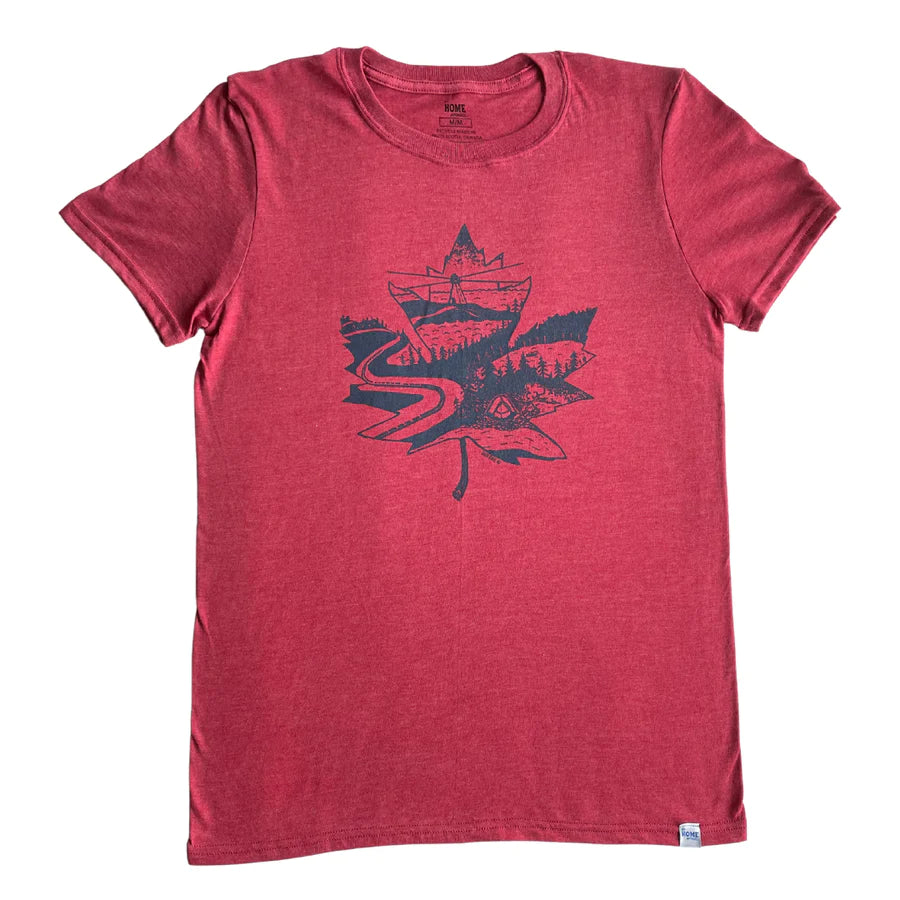 Scenic Maple Leaf Unisex T-Shirt