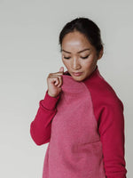 Load image into Gallery viewer, Classic Dusk Sweater - Heather Cardinal
